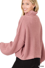 Load image into Gallery viewer, Oversized Turtleneck Sweater
