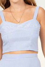 Load image into Gallery viewer, Sweetheart Neck Wide Strap Cami Crop Top
