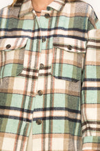 Load image into Gallery viewer, Sweet Comfort Plaid Pattern Shacket
